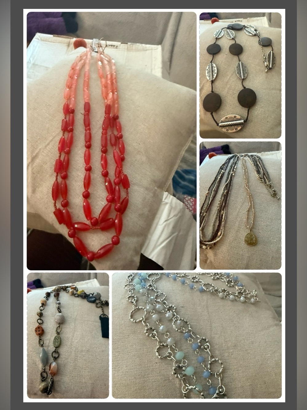 Premier Designs - Lot of 5 long necklaces